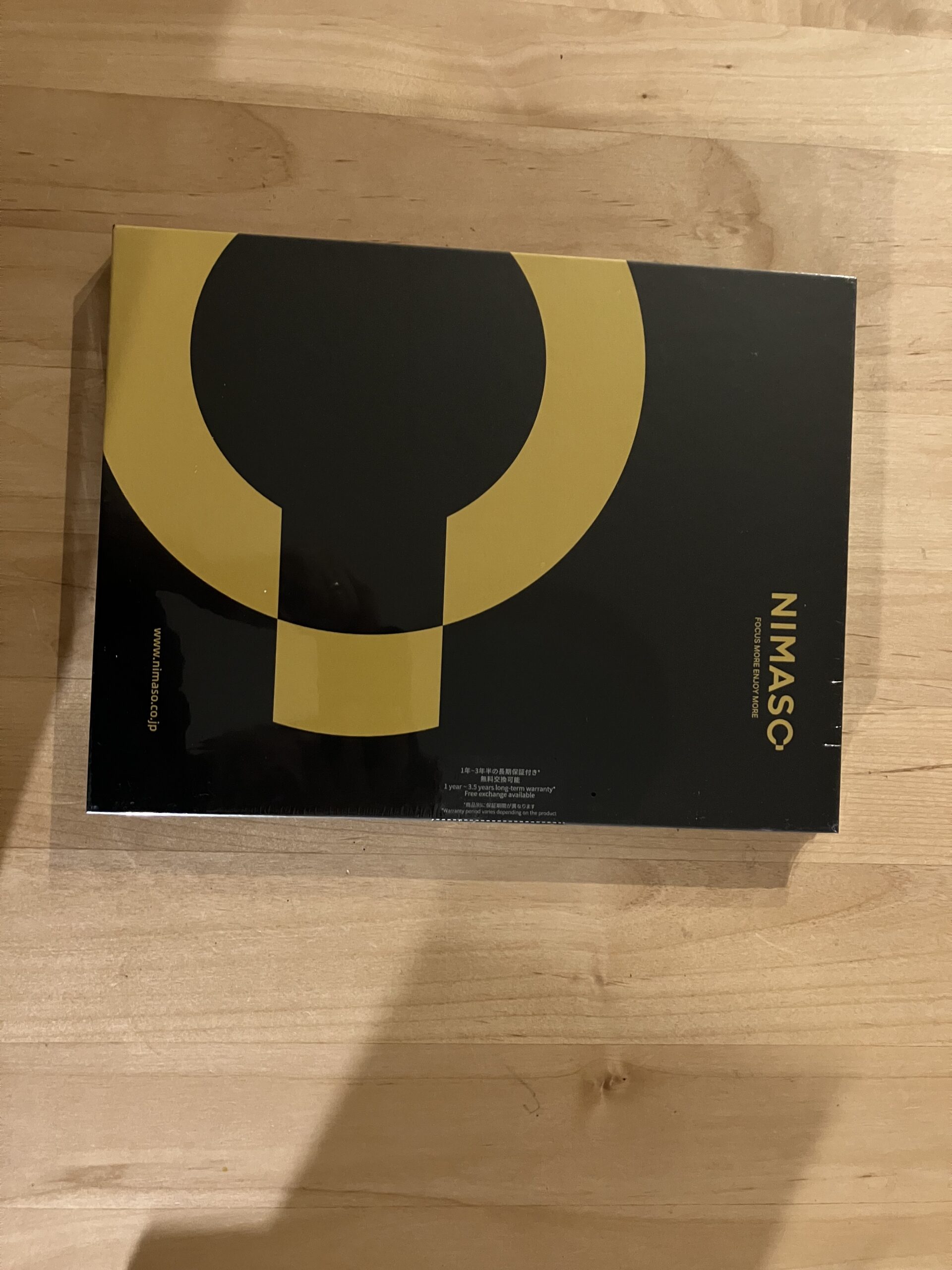 NIMASoガラスフィルム 外箱